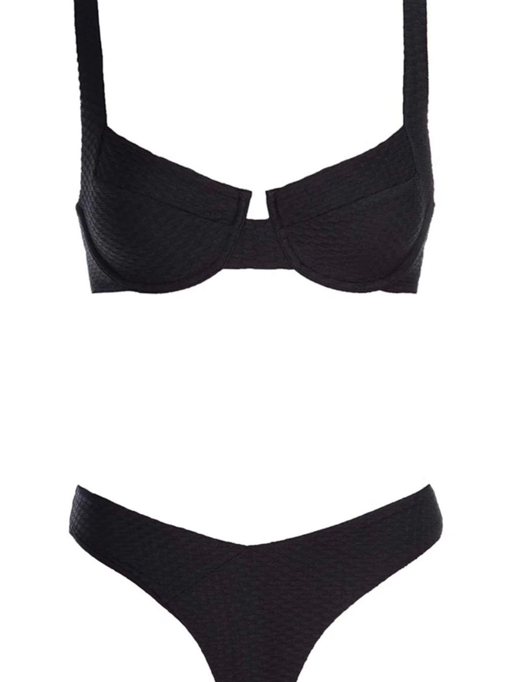 Vetchy Black Underwire Bikini Set - Picture 2 of 5